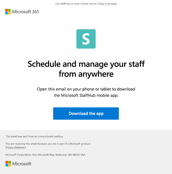 Staff Hub